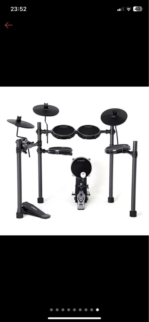 Bateria eletrônica nova  - Foto 2