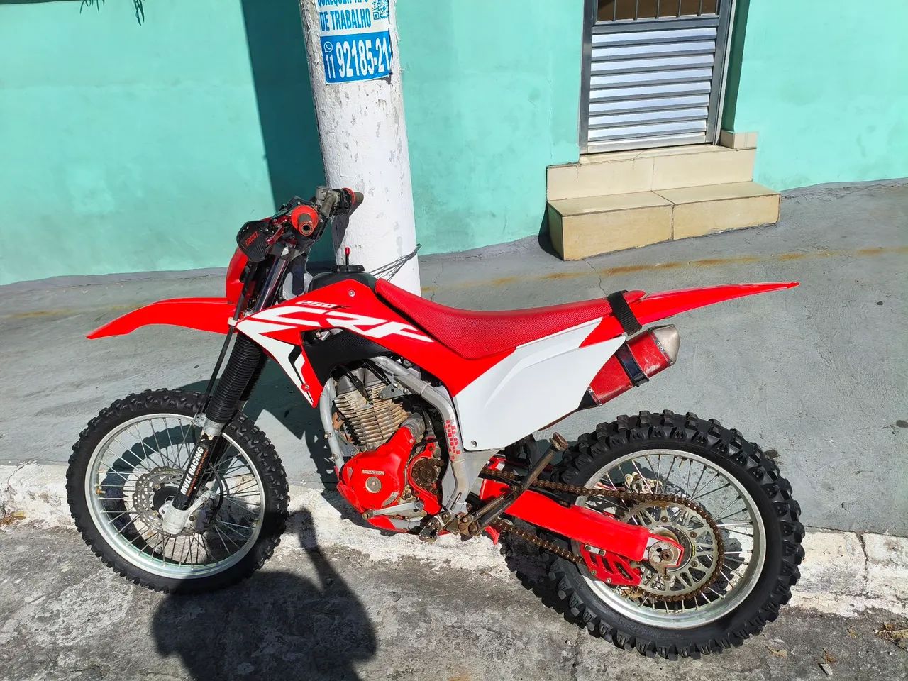 CRF 250f equipada 2 dono - Foto 2