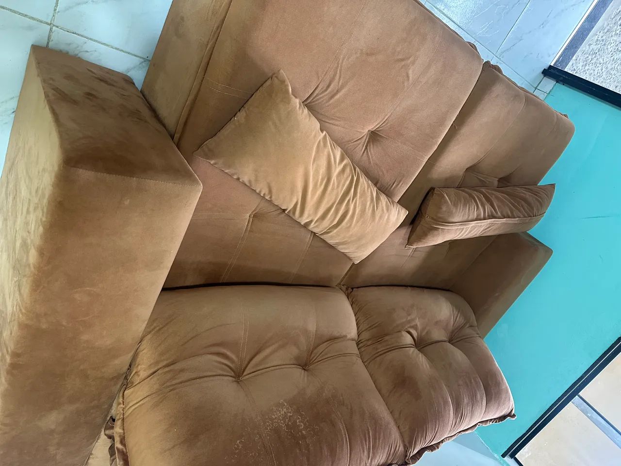 Sofá 7 meses de uso NOVO perfeito para sua sala  - Foto 4