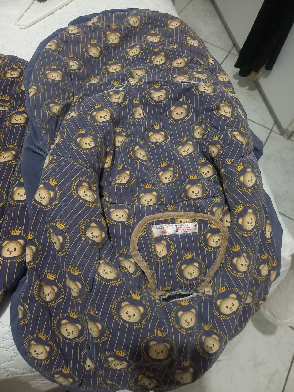 Carrinho de bebe burigotto ecco com bebê conforto e acessorios - Foto 5