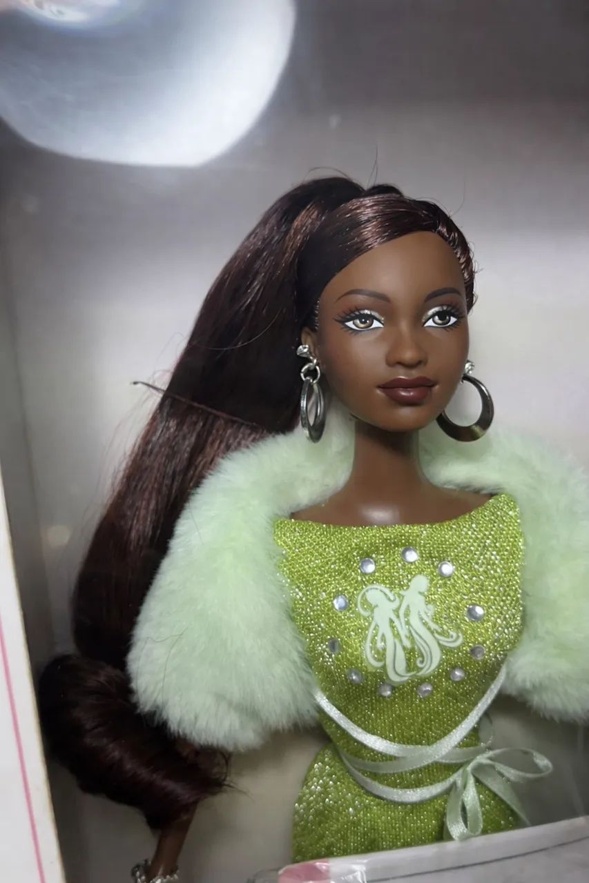 Barbie Collector Pink Label Gemini -Zodiac Collection GÊMEOS/Cert Lacr(Orig Mattel)2004 - Foto 3