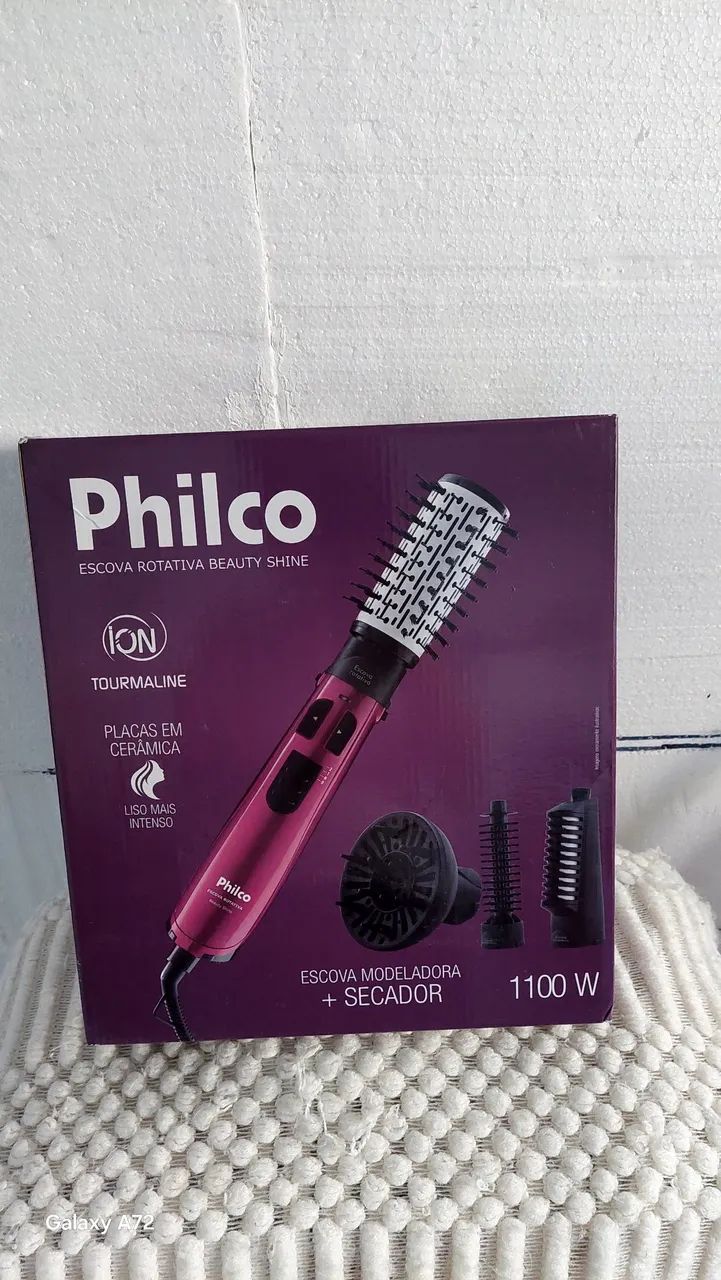 Escova rotativa philco giratoria alisadora  - Foto 5
