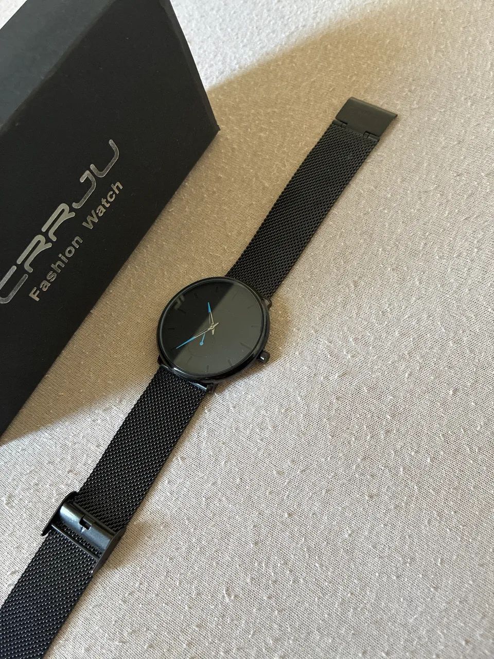Relógio masculino CRRJU ultra slim
