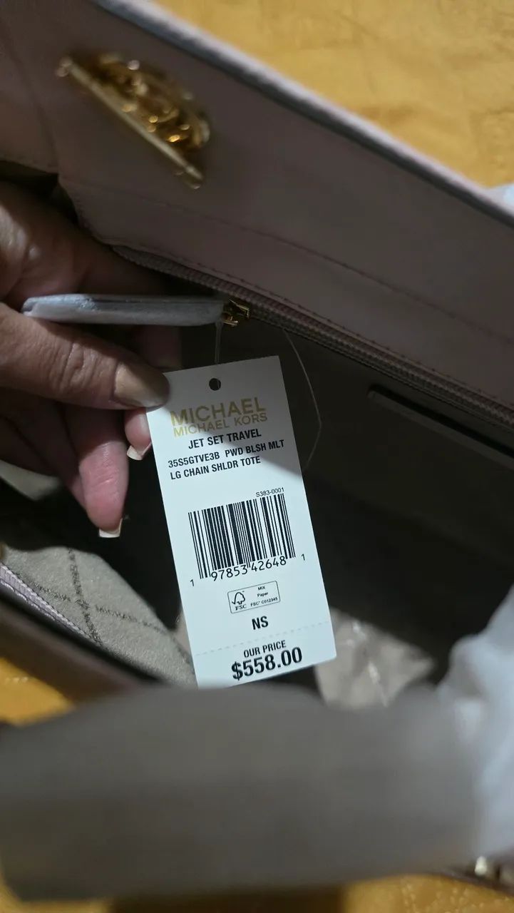 Bolsa MK - NOVA com certificado e número de série  - Foto 4