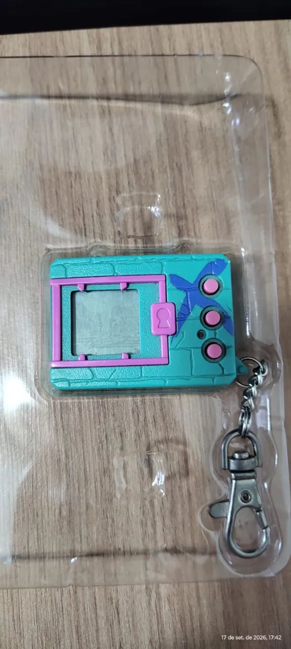 Digimon Vpet Versão X. XB Verde e Roxo Bandai - Foto 3