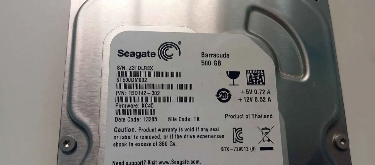 HD seagate 500gb Barracuda - Foto 2