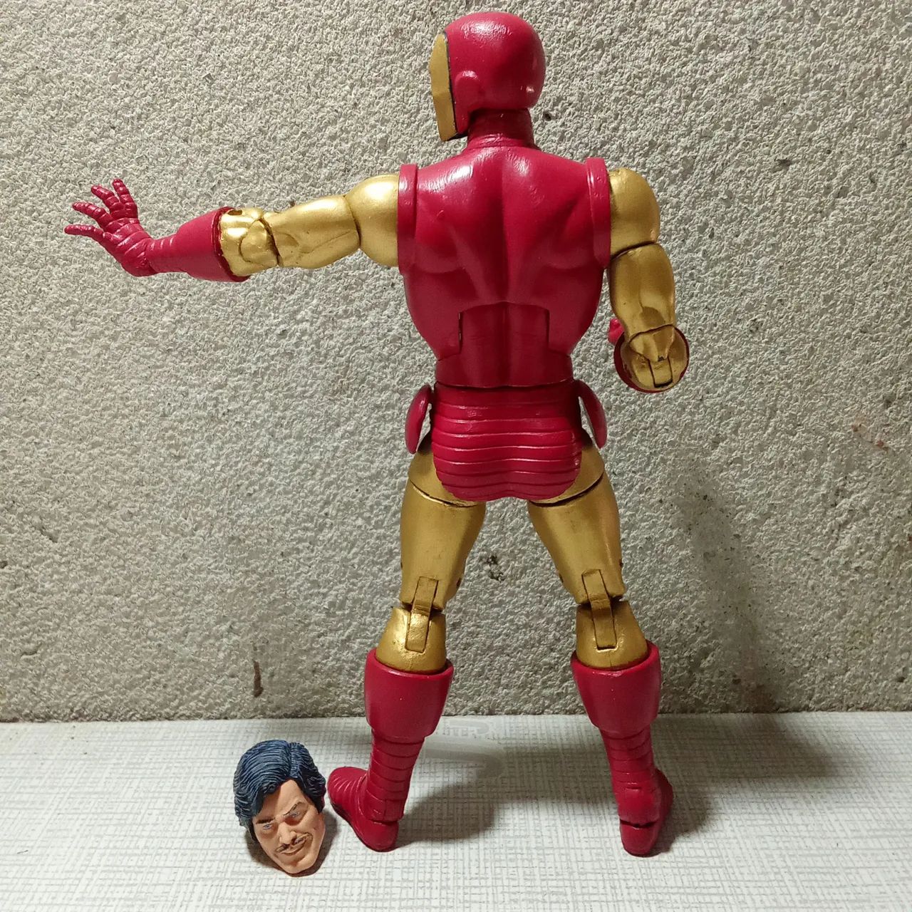 Iron Man pintura custom Marvel legends. - Foto 4