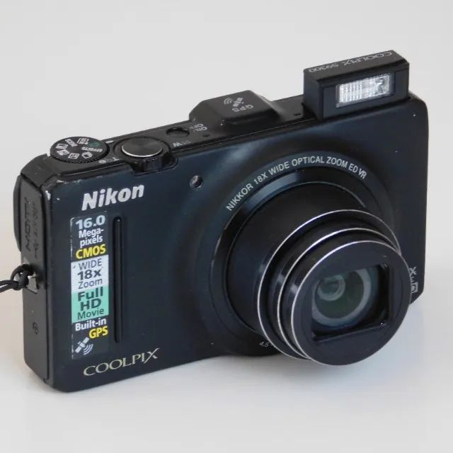 câmera nikon coolpix s9300 16 megapixels - Câmeras e Filmadoras