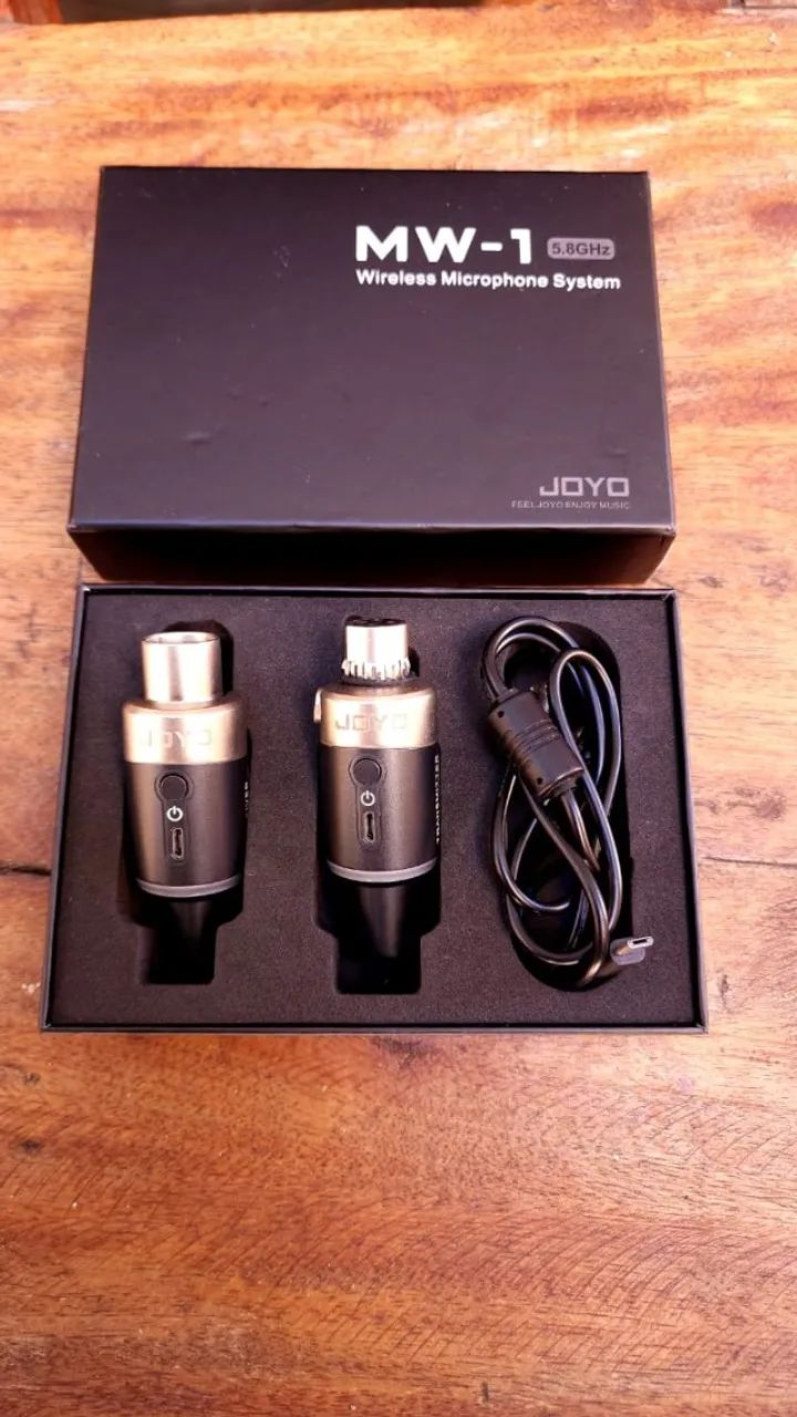 Transmissor Sem Fio JOYO MW-1 para Microfone Dinâmico - Foto 2