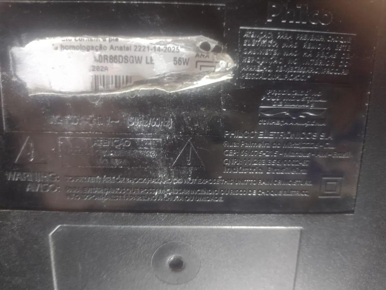 Tv philco 42 polegadas com defeito  - Foto 3