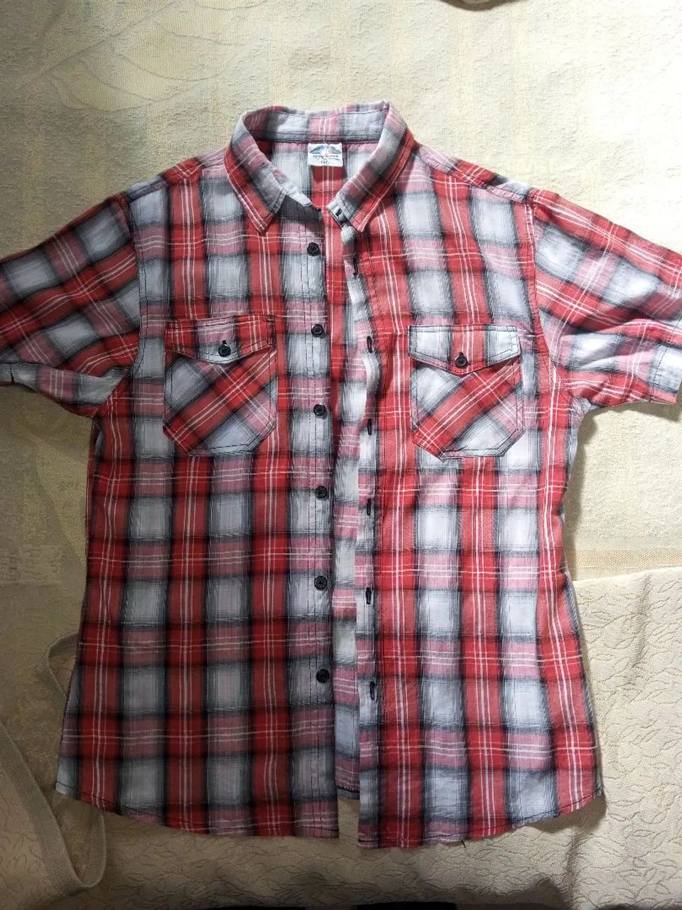 Camisa xadrez masculina 