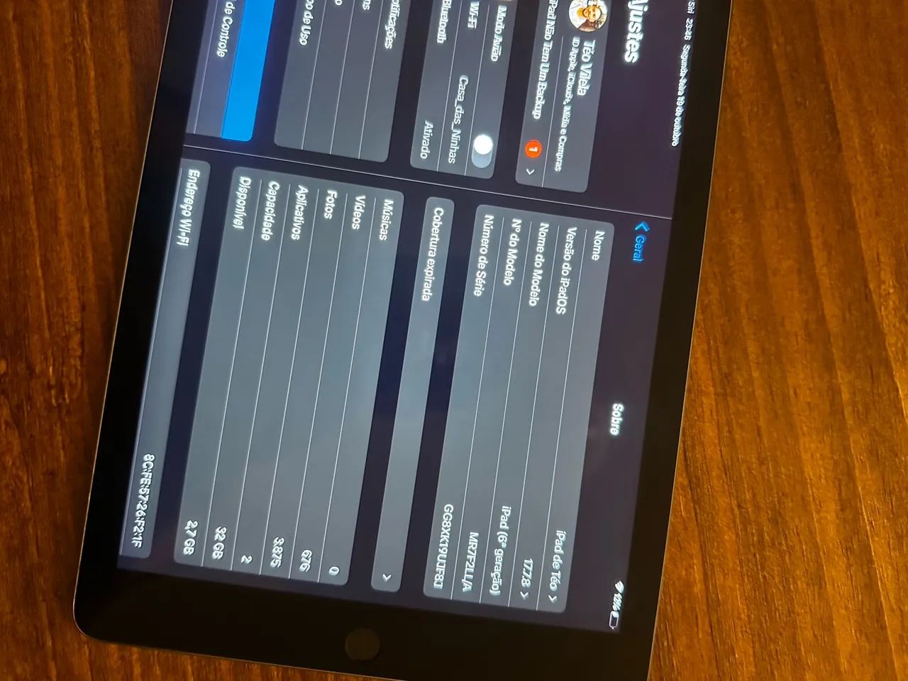 iPad 6ª Geração 32GB + Apple Pencil | Impecável e Funcionando Perfeitamente! - Foto 5