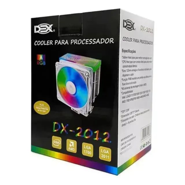  air Cooler amd Gamer Rgb Dex Dx-2012 - Foto 2