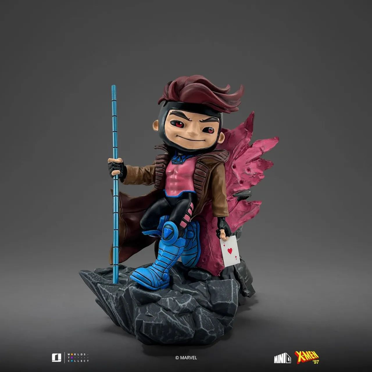 Gambit minico iron studios (sem caixa)