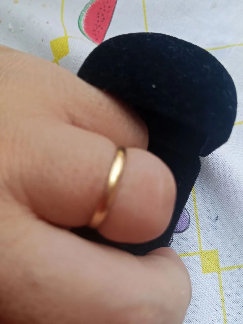 Aliança feminina ouro - Foto 2