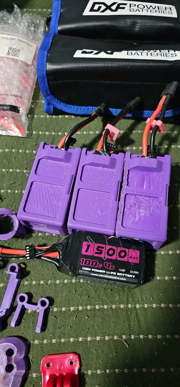 Drone FPV 5" Mark 4 + kit de bateria e Peças. - Foto 2
