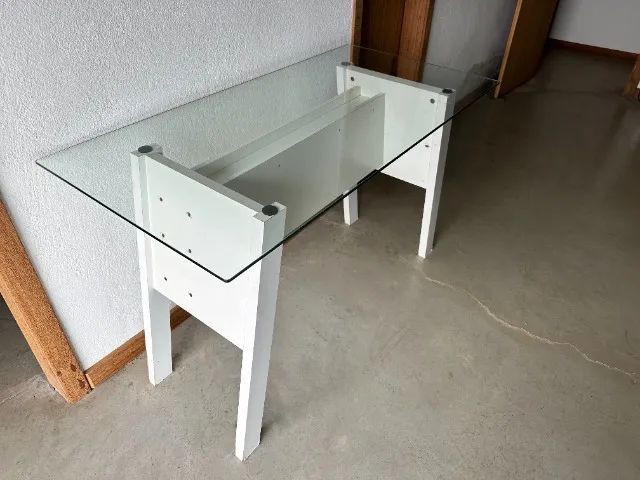mesa tampo vidro - Foto 3