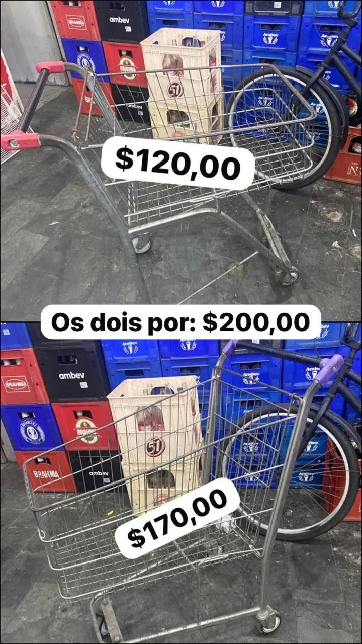 Carrinho de mercado 