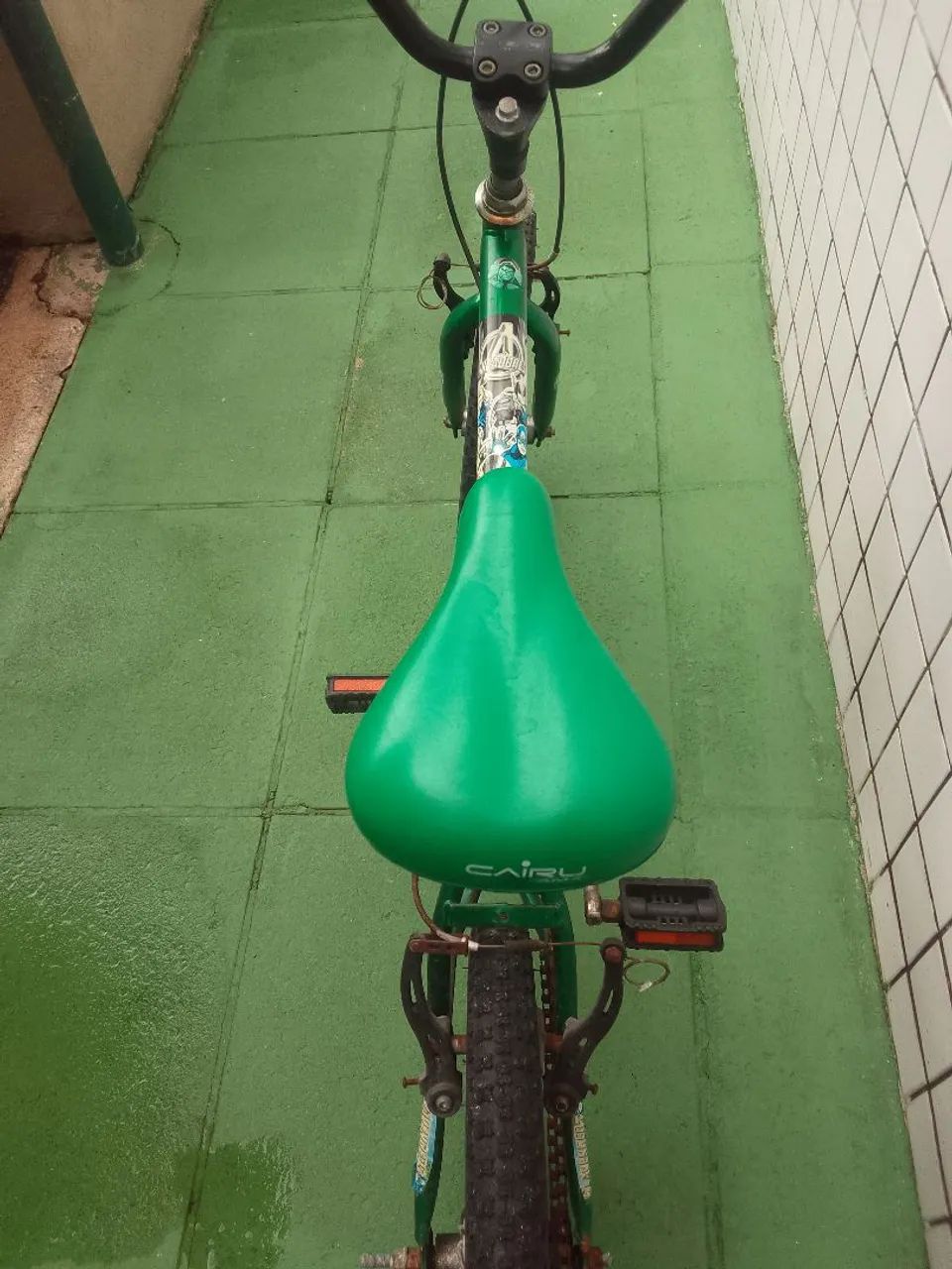 Bicicleta infantil Verde  - Foto 3