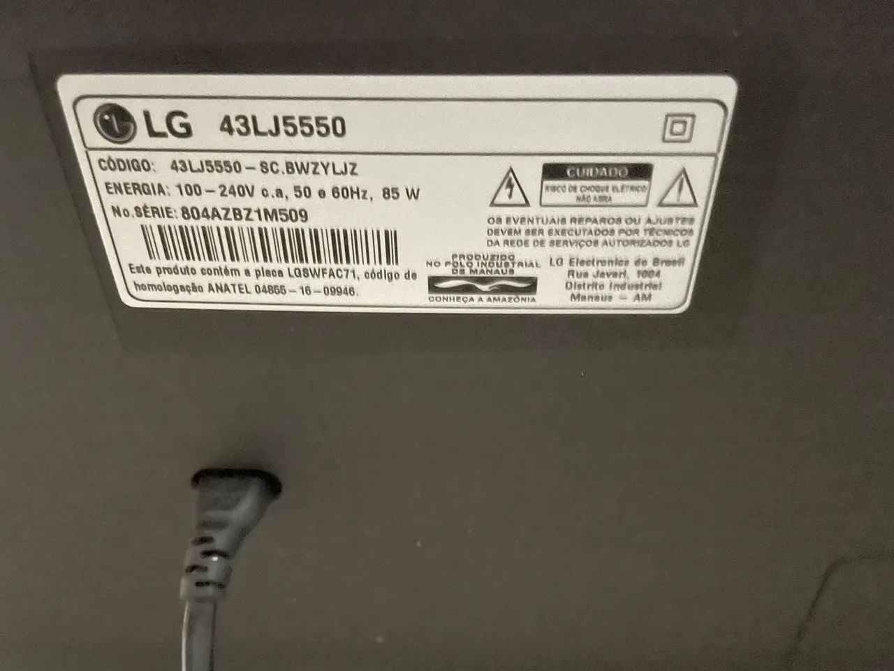 Televisão smart tv 43 LG  - Foto 4