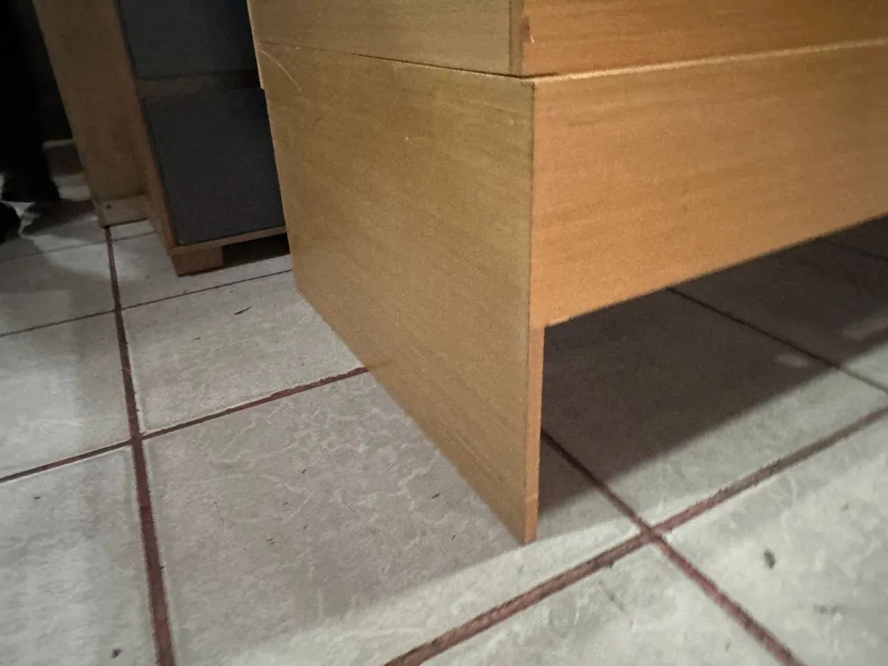 Cama infantil com auxiliar em madeira com colchão de brinde  - Foto 2