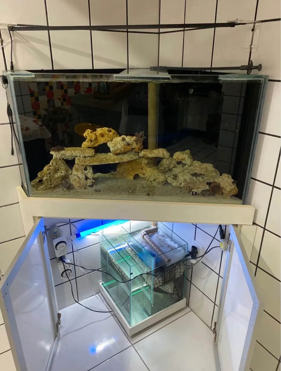 AQUÁRIO DE 492 LITROS COM SUMP- LEIA DESCRIÇÃO EM ANÚNCIO  - Foto 6