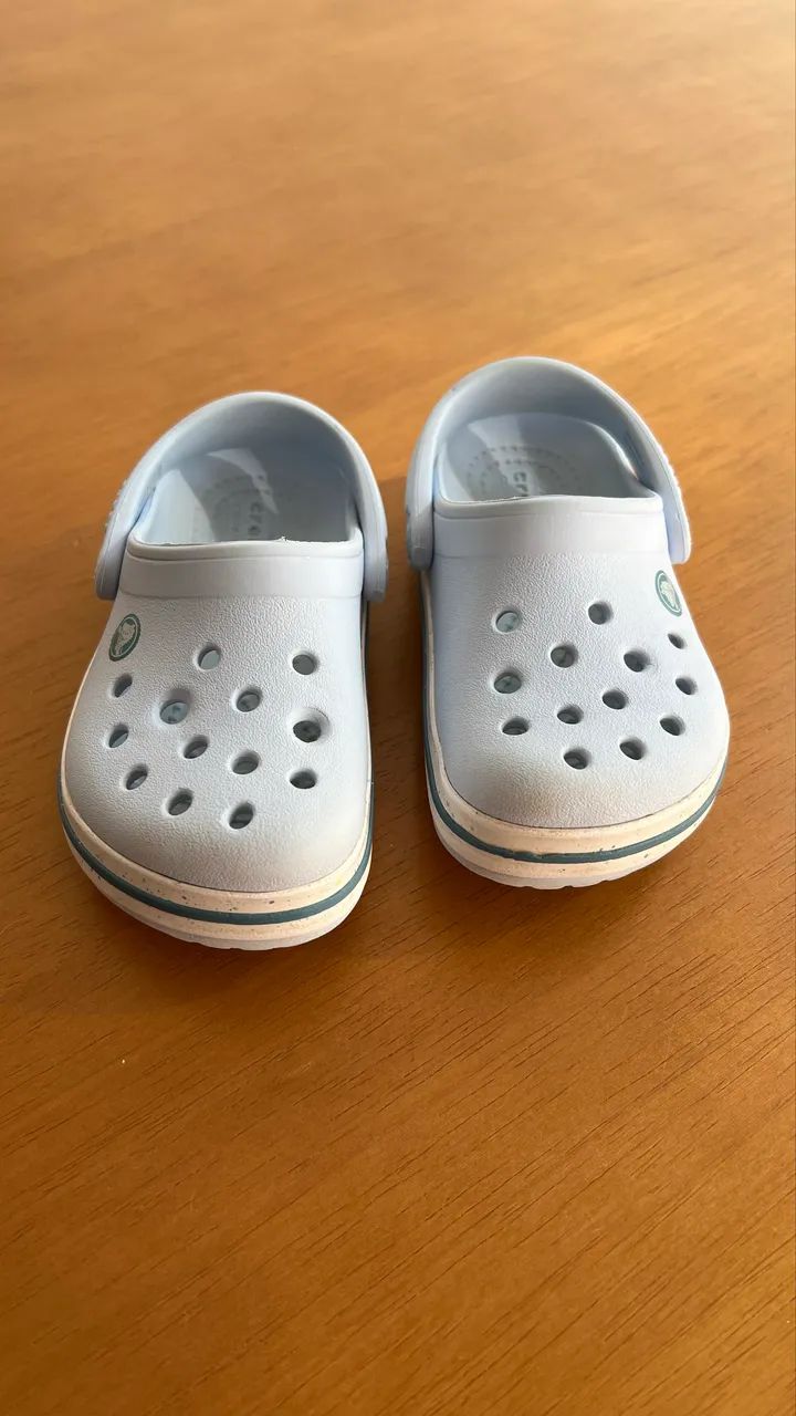 Crocs Infantil Original Azul-Claro - C7 / aprox. 22-23 BR - Foto 2