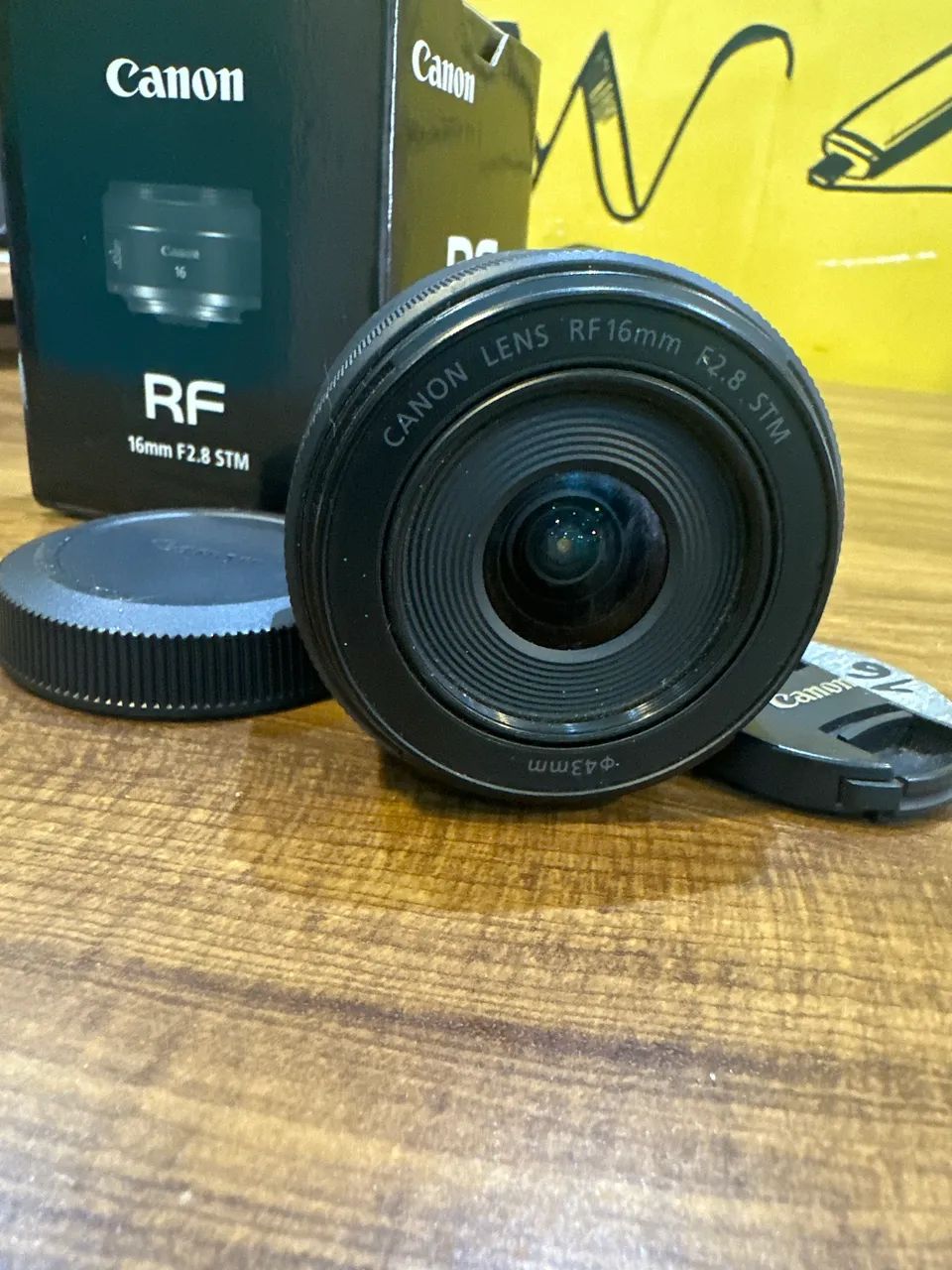 Canon RF 16mm F 2.8 STM - Câmeras e Filmadoras - Vila São