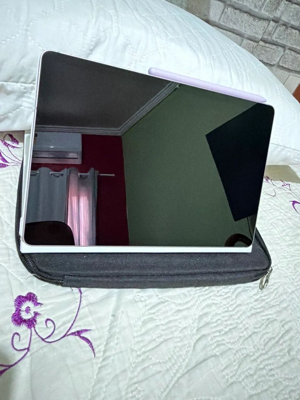 Samsung Galaxy Tab S9 FE 128 GB Wi-Fi - Lilás - Foto 3