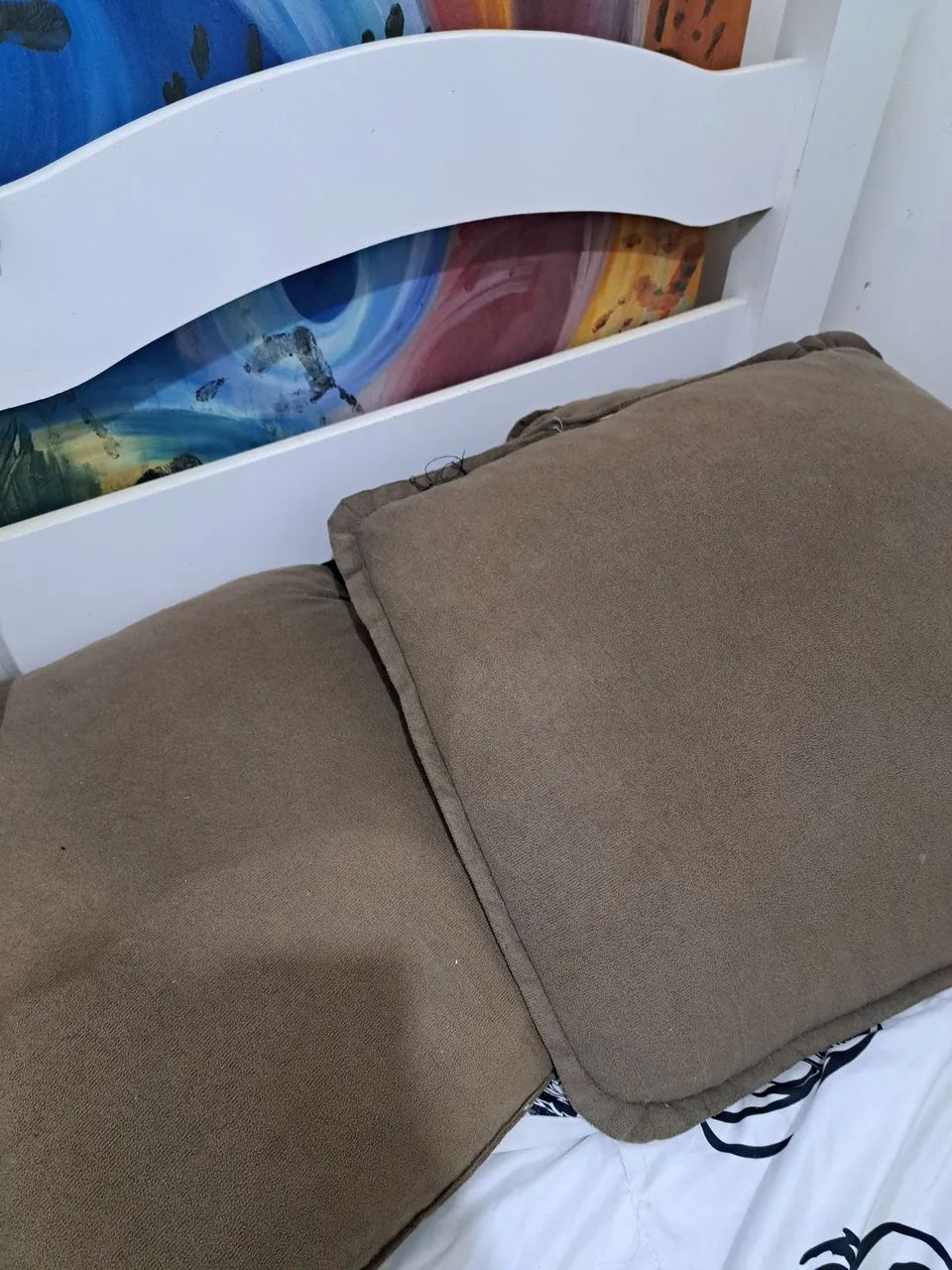 cama solteiro sem colchão  - Foto 3