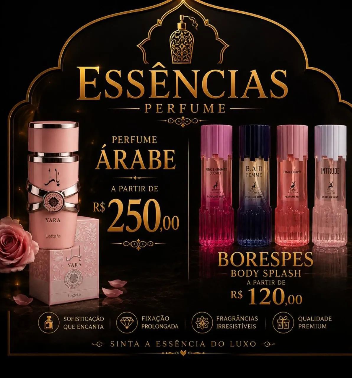 Perfumes árabes originais