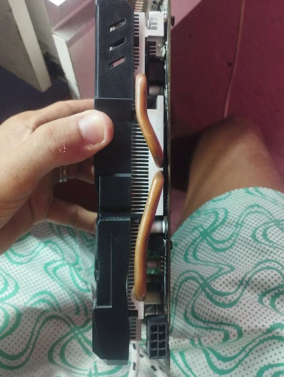 Placa de vídeo rx580 com solda fria  - Foto 2