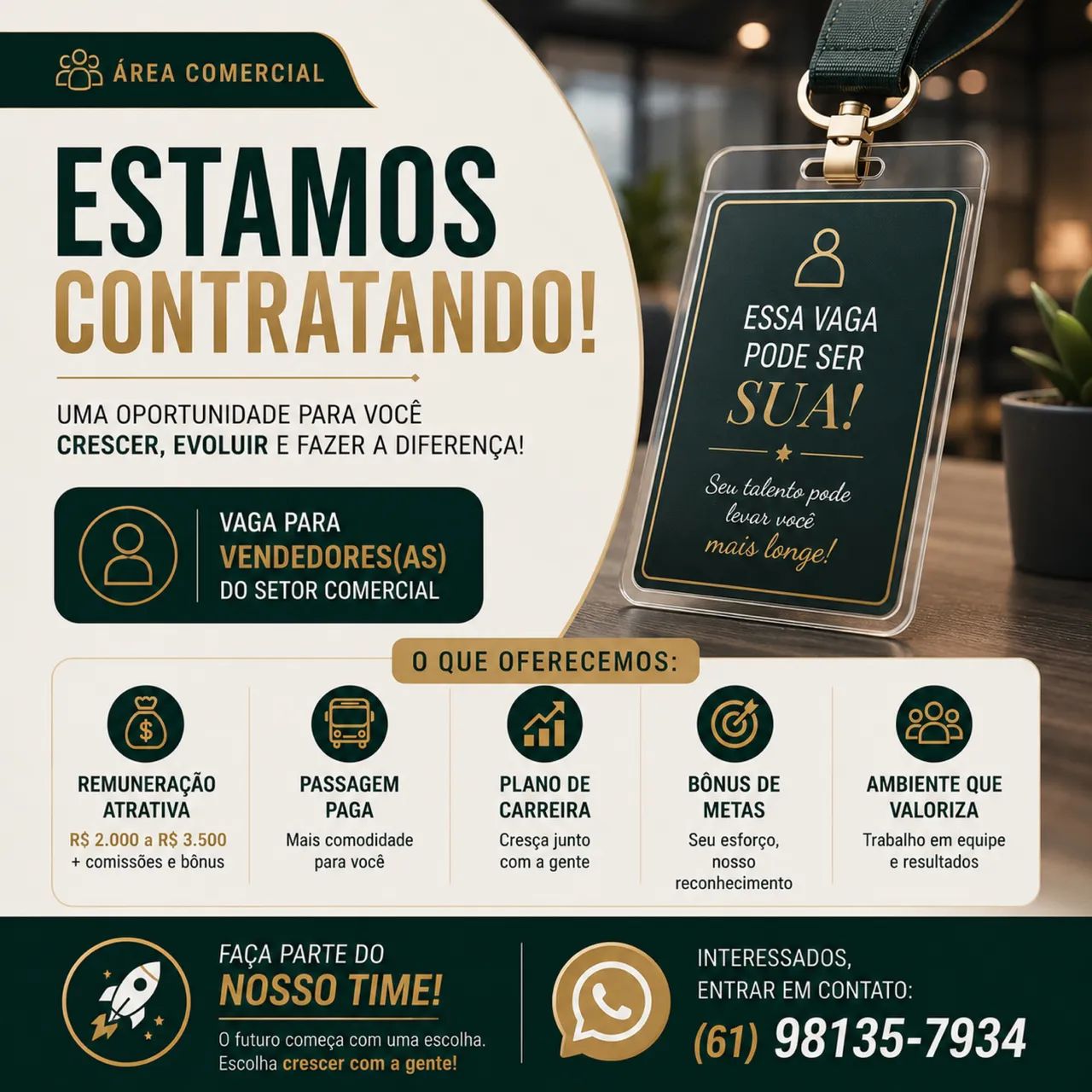 Assessor de clientes - Vagas abertas