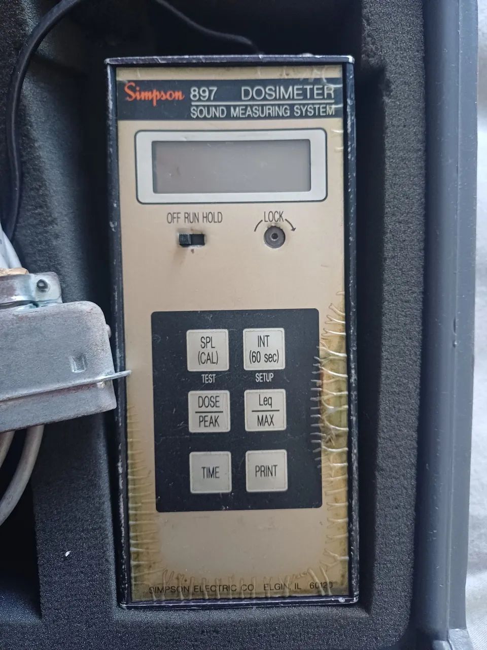 Dosimetro usado