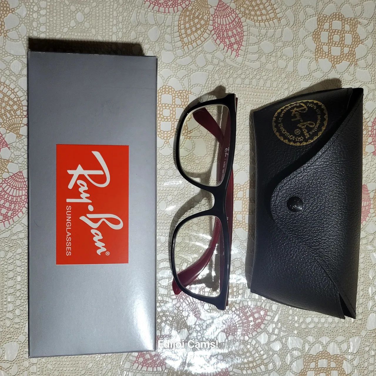 Óculos Ray-Ban original - armação p/ grau ou sol- design clássico 