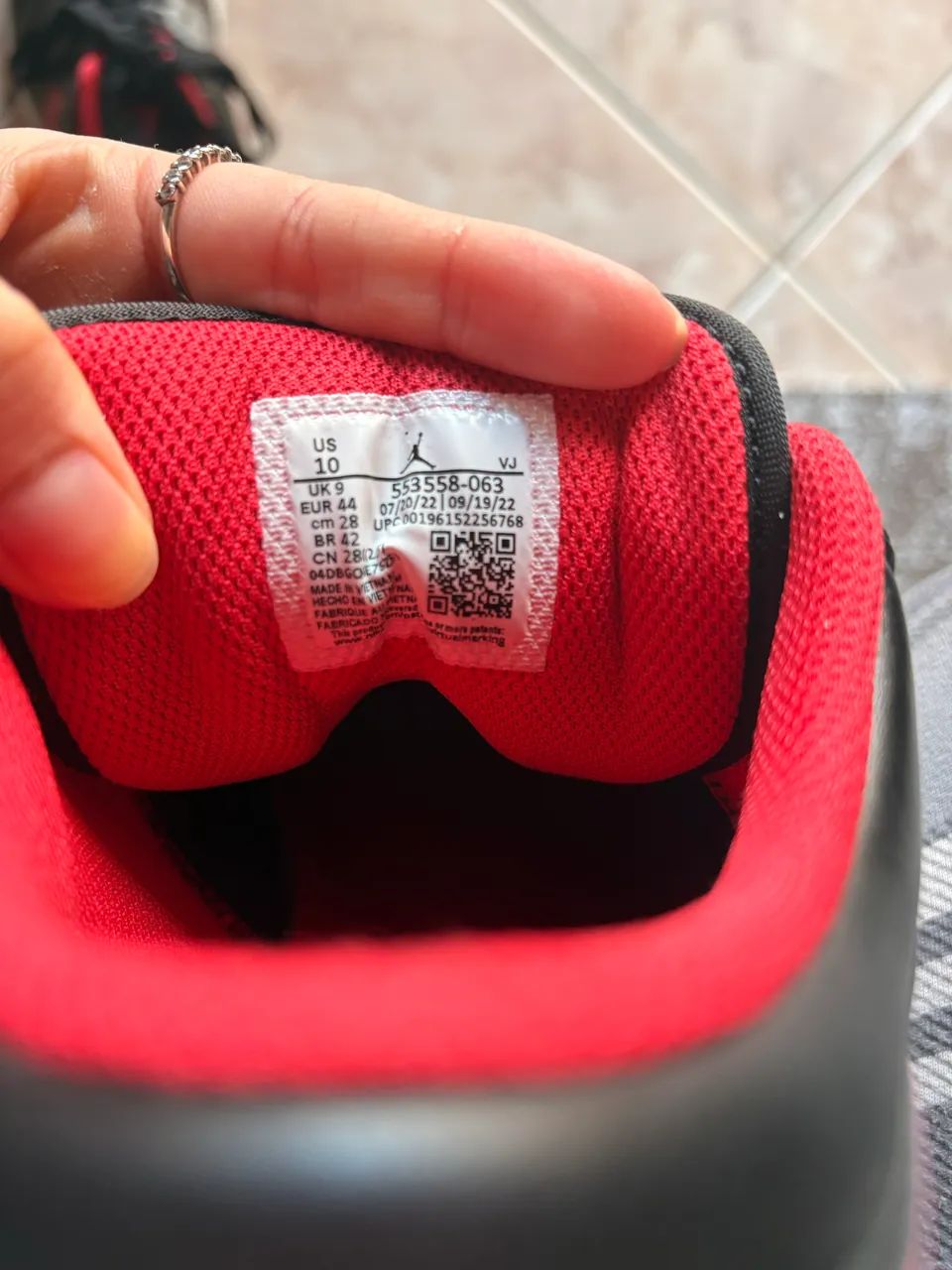 Air Jordan 1 Low White Toe  - Foto 5