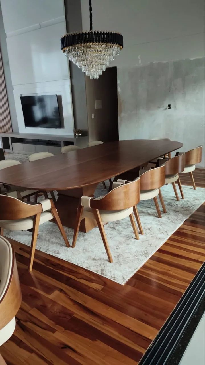 Vendo mesa com 8 cadeiras - Foto 3