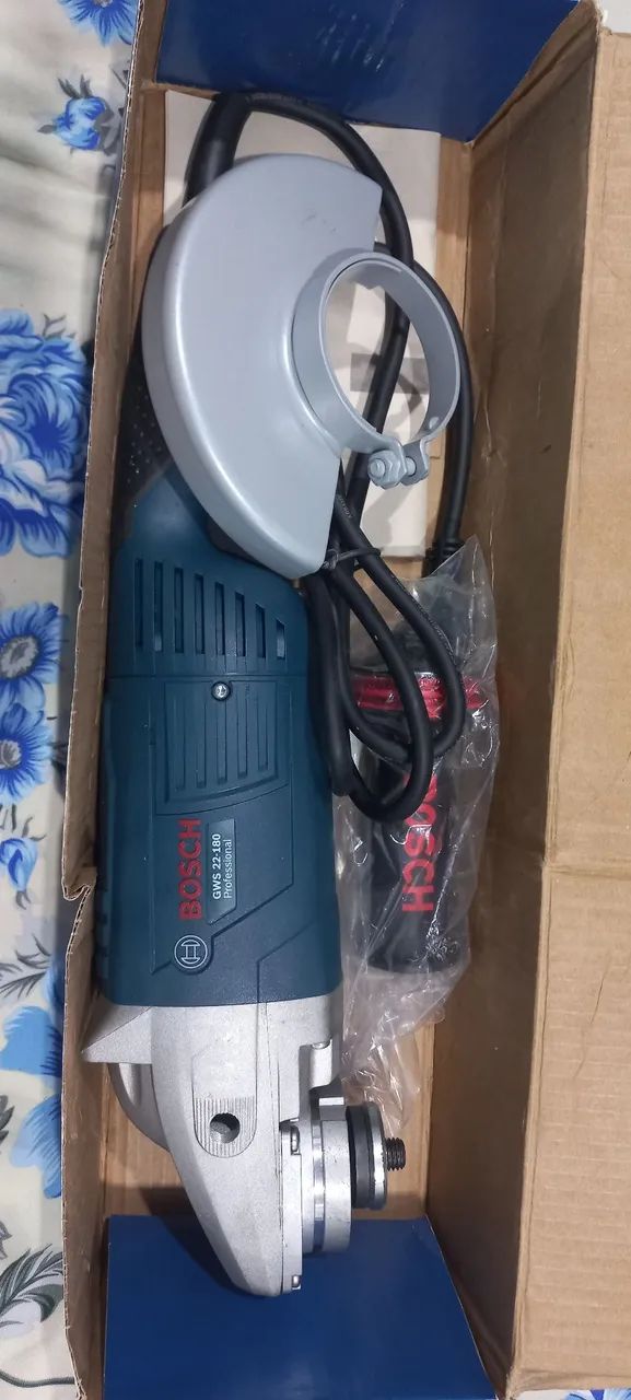 Esmerilhadeira angular bosch 2200w 220v