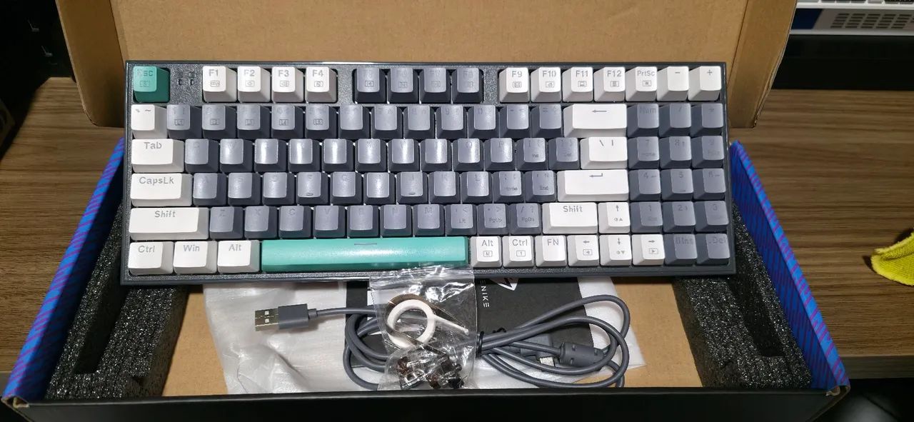 Teclado Mecânico Machenike K500 B94 COM FIO - Foto 3