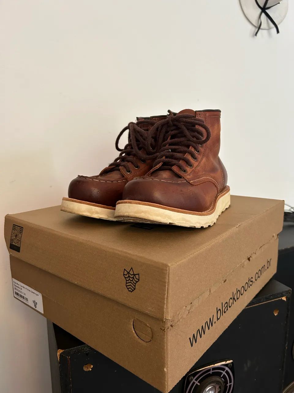 Bota Moc Toe Couro 36 - Foto 4