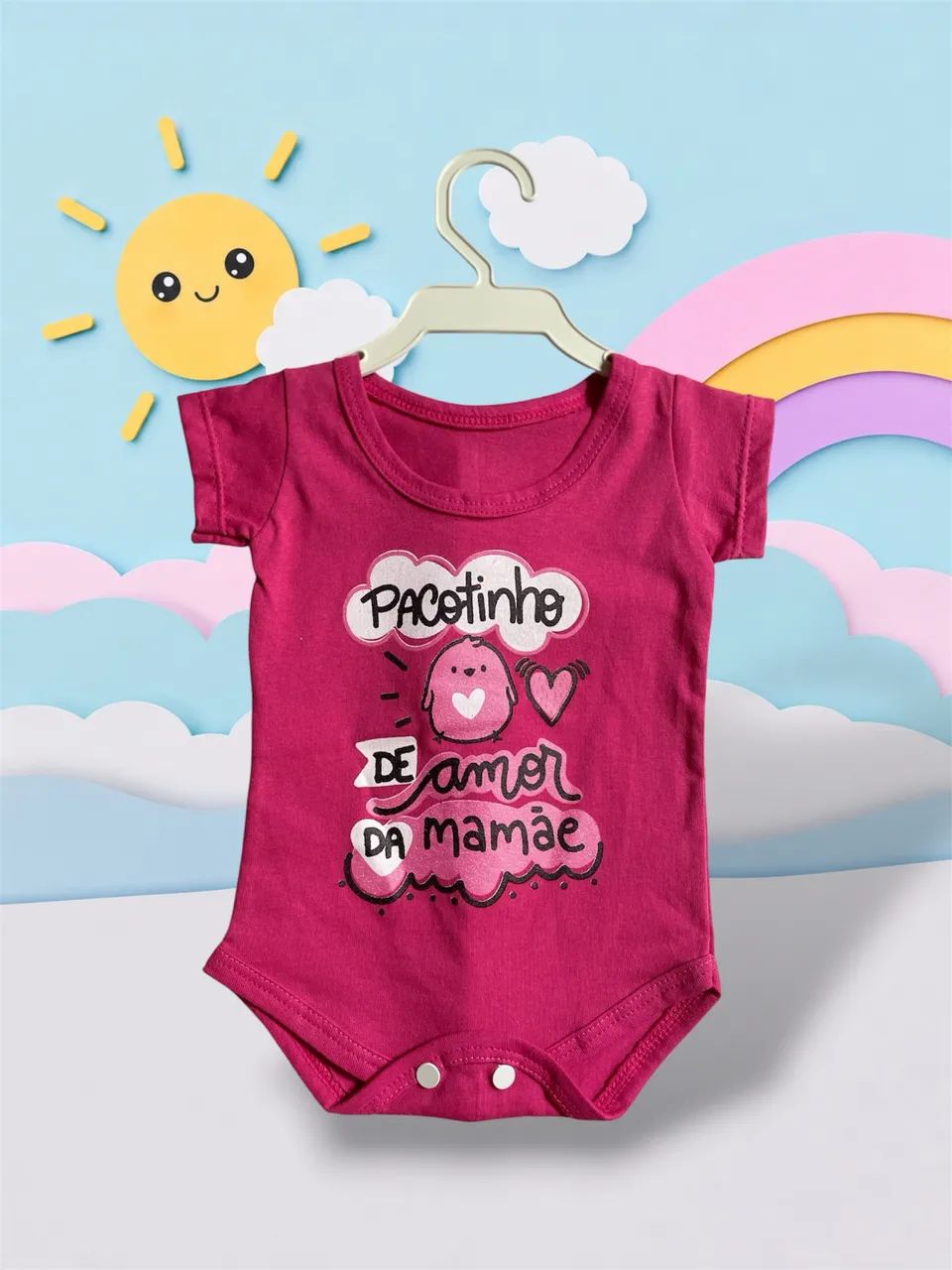 Body infantil feminino - Foto 4