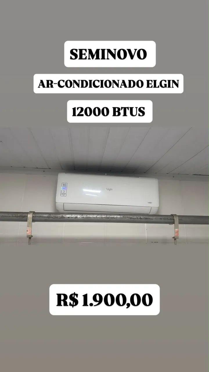 Ar condicionado elgin