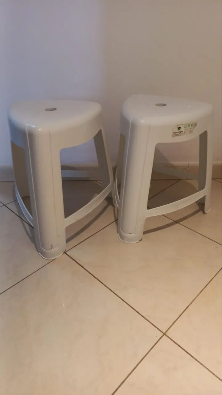 Banquetas de plastico 