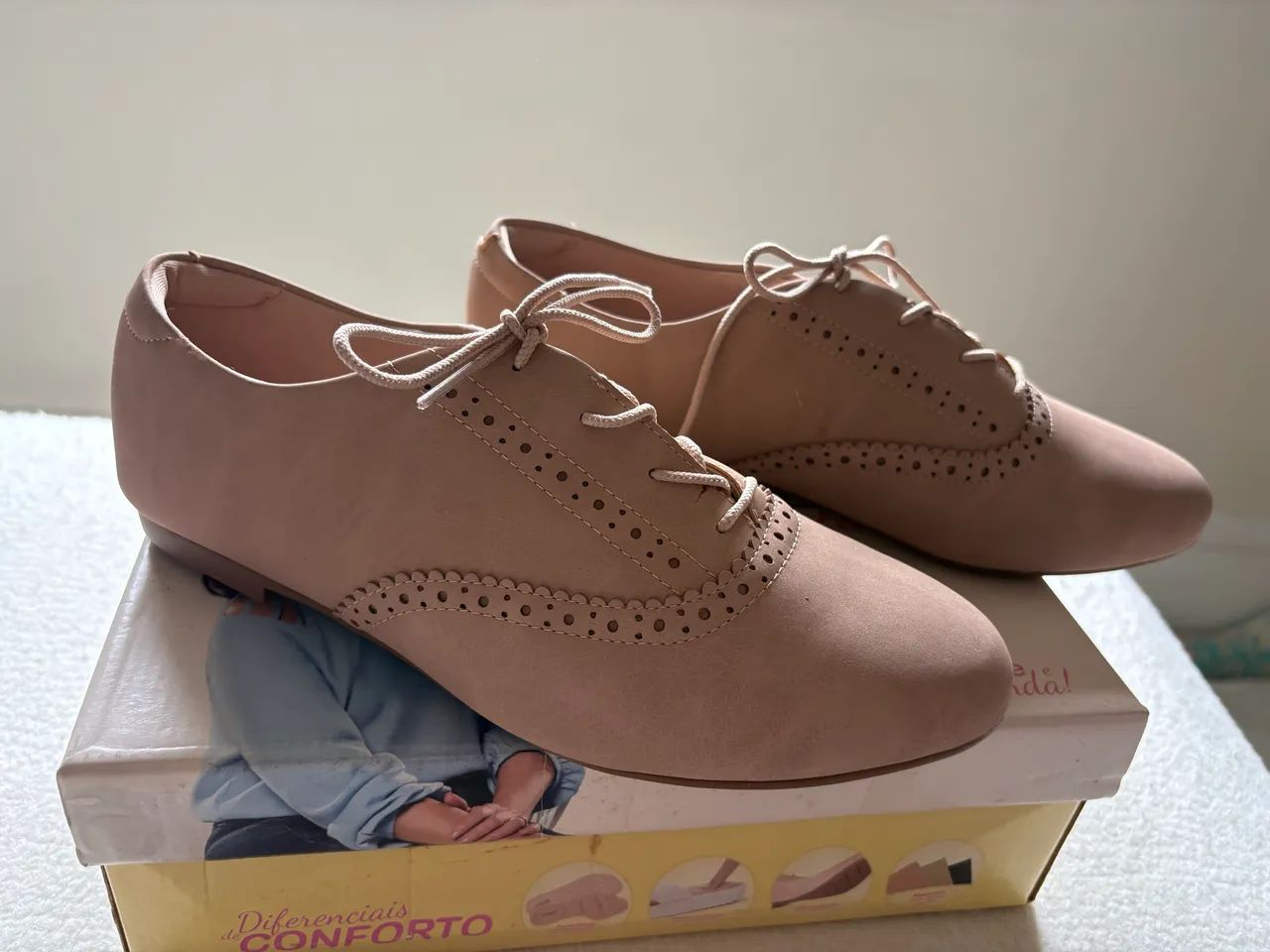 Sapato Feminino Nude - Marca Modare - Foto 4
