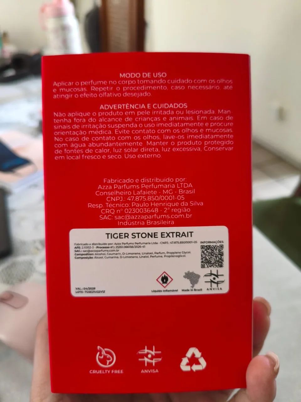 Perfume Tiger Stone - Extrait Apc - 55ml