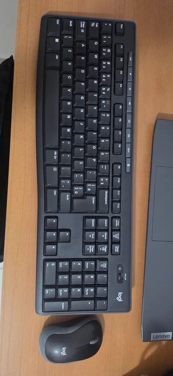 Teclado e mouse 