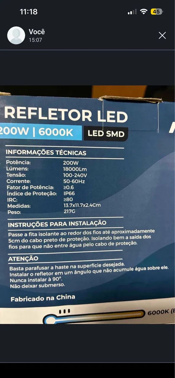 Refletor 200w - Foto 3