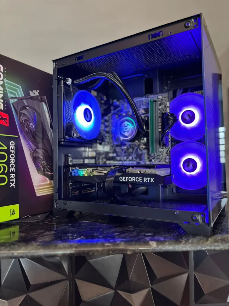 Pc Gamer Core I5 12600k 16GB Memoria Ram Xpg RGB RTX 3060TI Placa