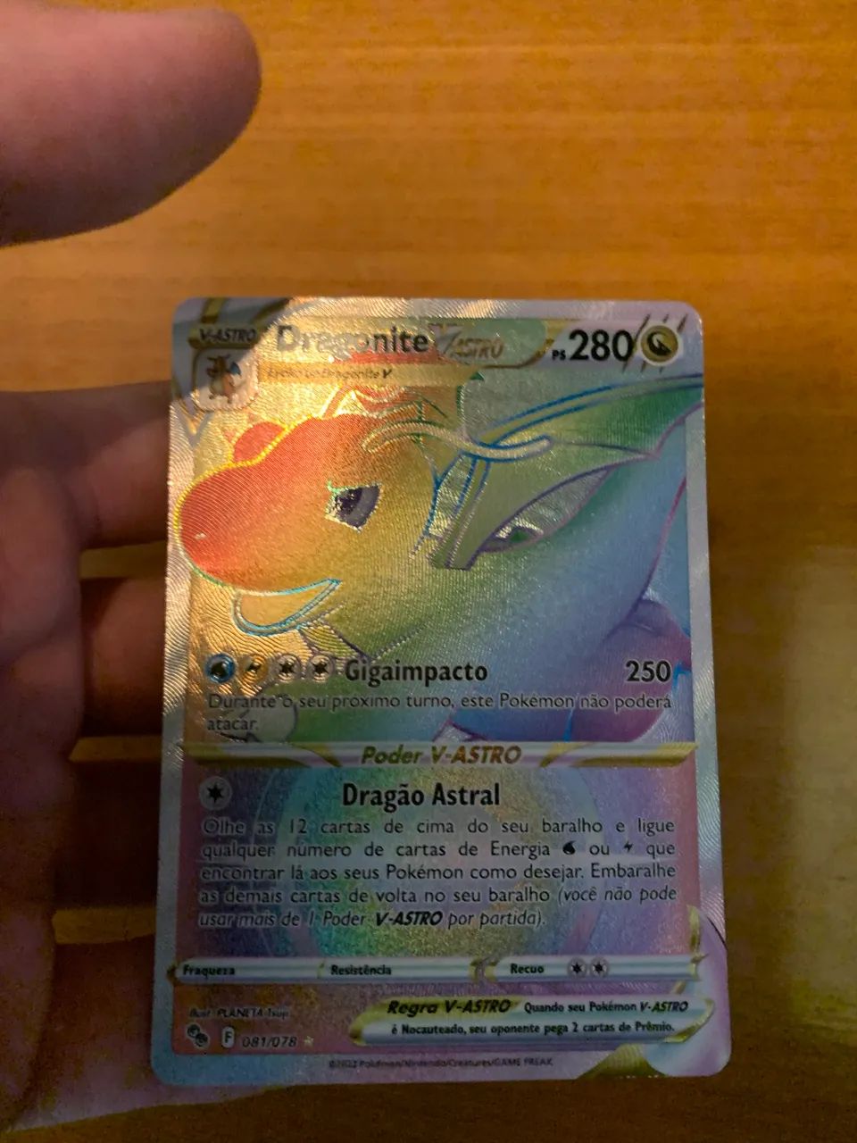 Carta Pokémon Drogonite Vastro (081/078) - Foto 3