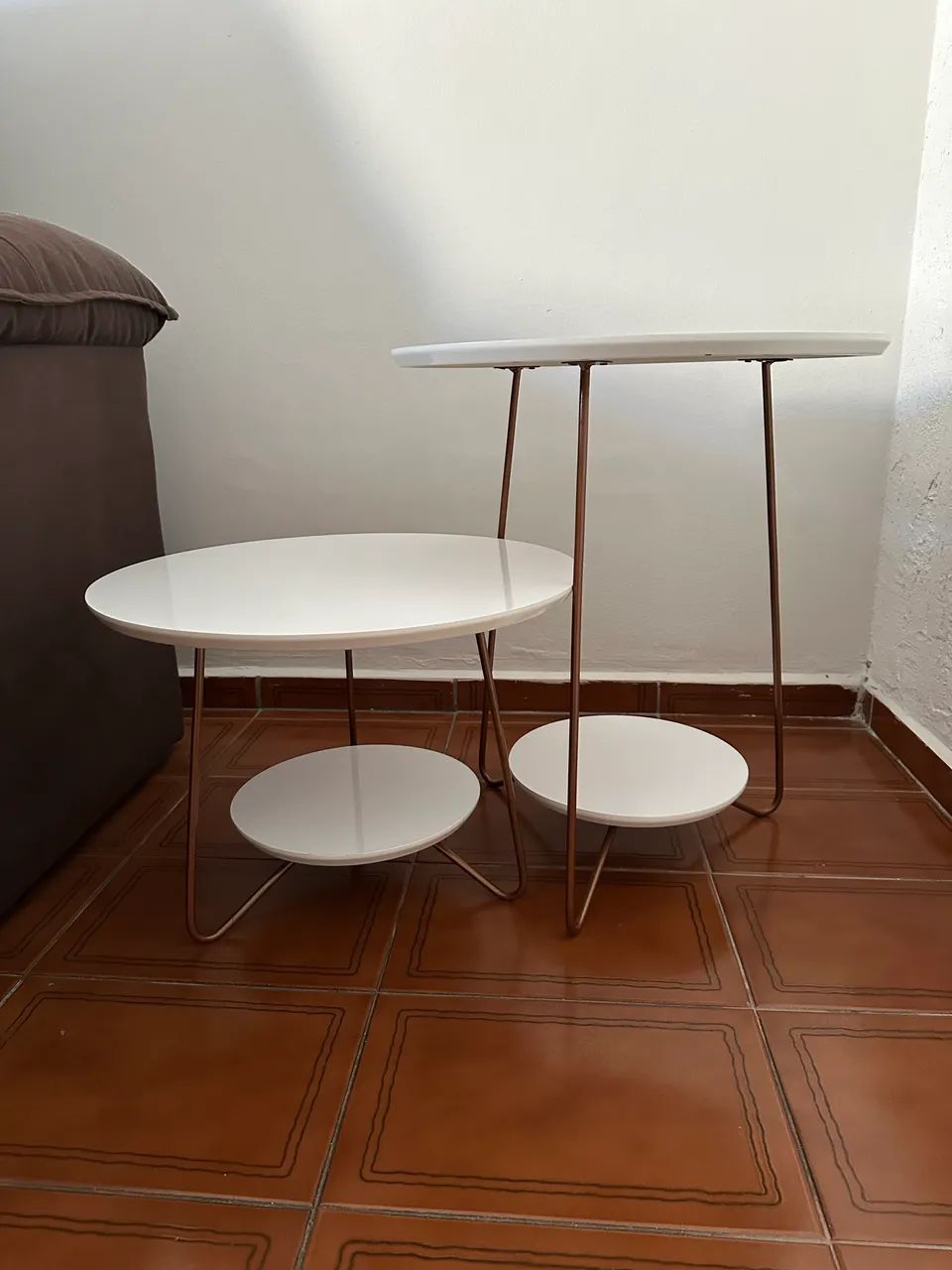 Conjunto Mesa Centro E Lateral Liz  - Foto 4
